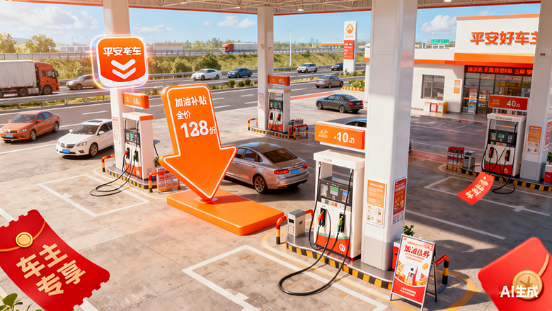 加油省双份！平安好车主叠加补贴，接住油价下调红利