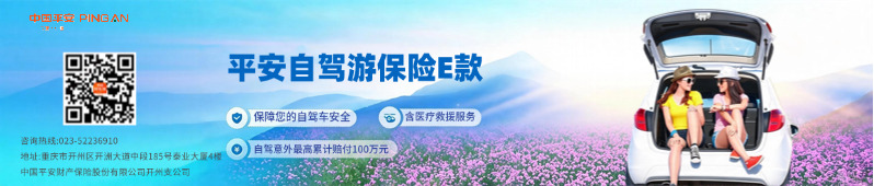 自在奔赴山海，守护自驾旅途——平安自驾游保险